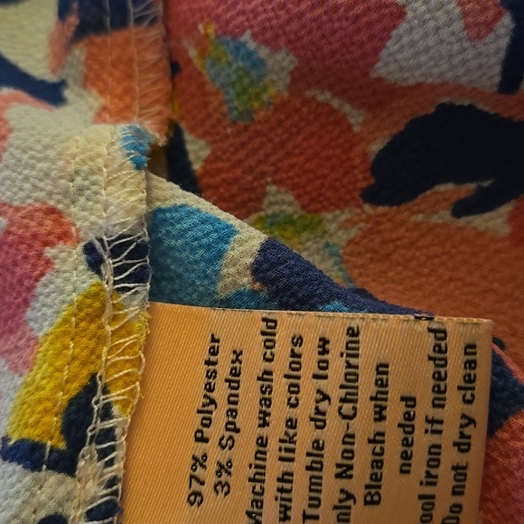 Juicy Couture pink aqua yellow Black Tie side Midi dress sleeveless stretch XXL - Picture 8 of 9